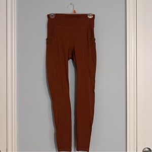Fabletics Motion365 leggings in burnt orange size Small